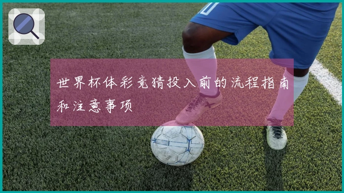 世界杯体彩竞猜投入前的流程指南和注意事项