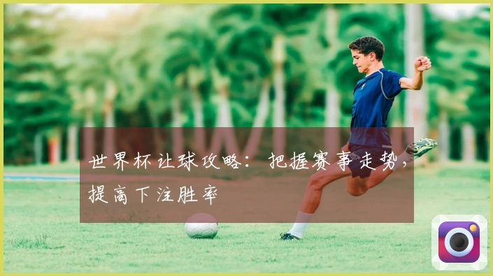 世界杯让球攻略：把握赛事走势，提高下注胜率